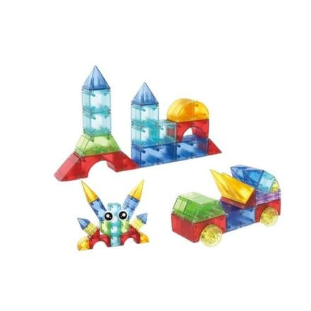 Bavytoy Magnetická stavebnice 3D 62 ks