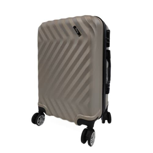 Bavy Cestovní kufr skořepinový 20" Gold beige
