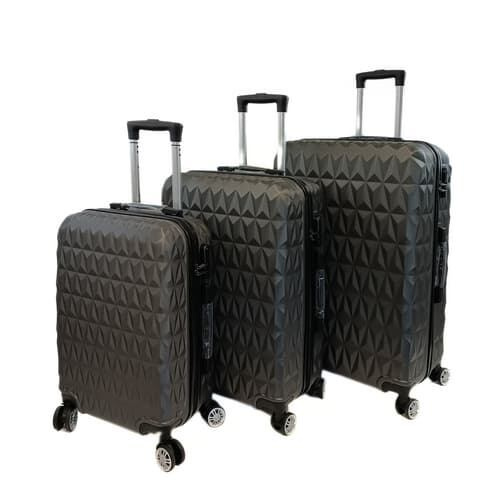 Bavy Cestovní kufr skořepinový Dark grey - set 3 ks