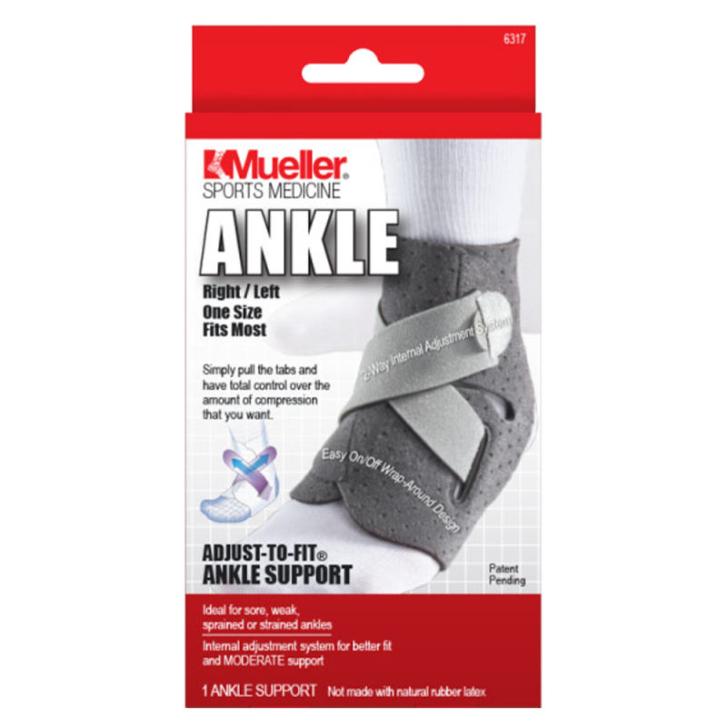 MUELLER Adjust-to-fit ankle support ortéza na kotník 1 kus