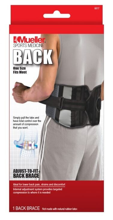 MUELLER Adjust-to-fit Back Support Bederní pás 1 kus