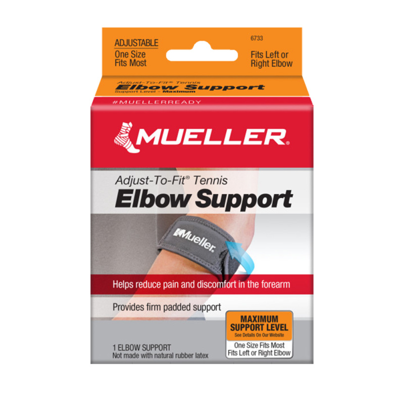 Mueller Adjust-to-fit tennis elbow support,pásek na tenisový loket s gelovým polštářkem