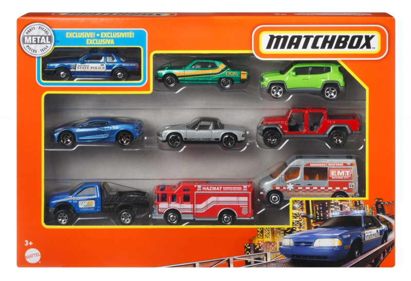 Matchbox 9ks angličák X7111