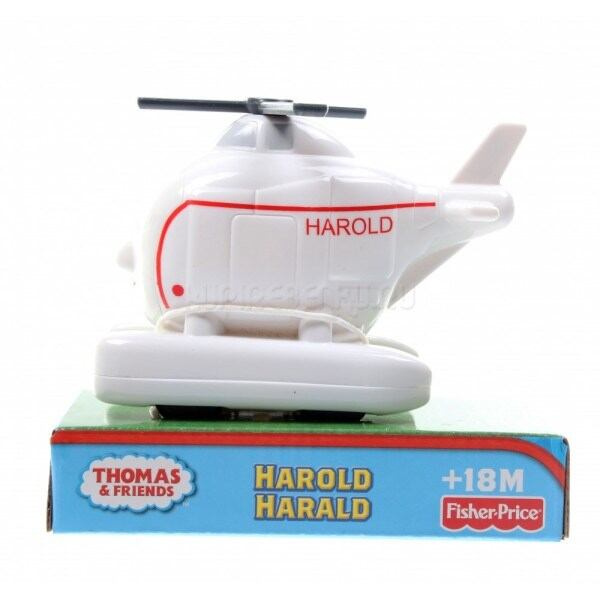 Fisher Price Malé volně jezdící mašinky varianta bílý Harold