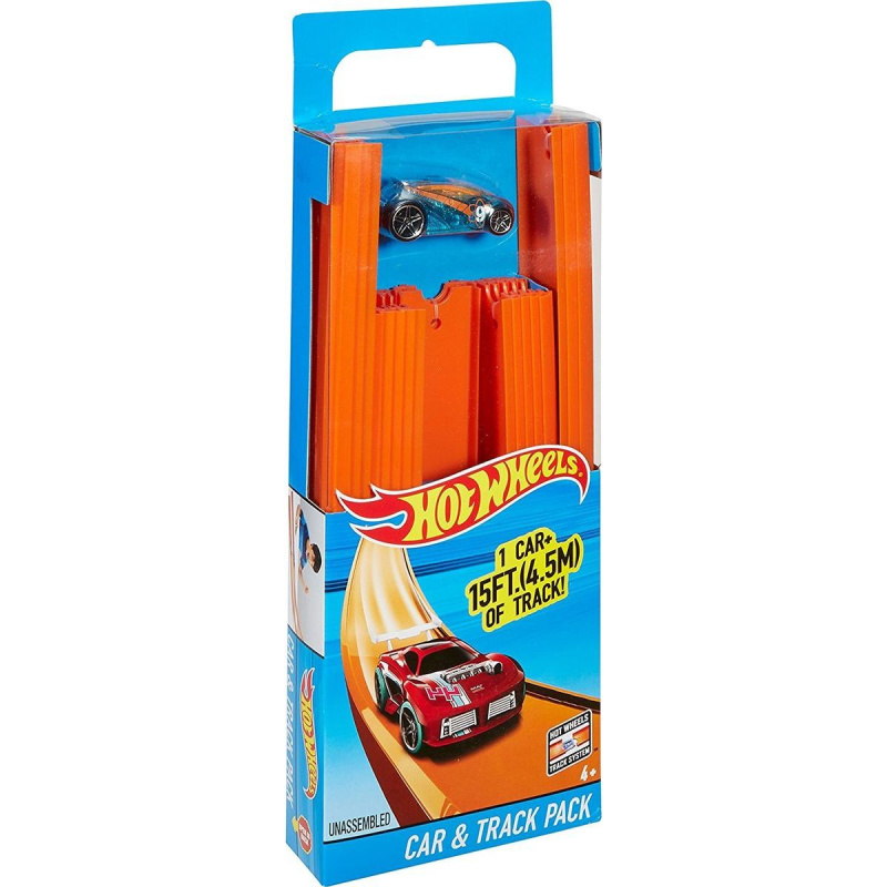 Hot Wheels dráha s autíčkem