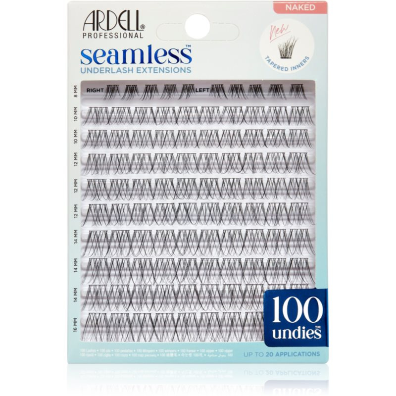 Ardell Seamless Underlash Extensions trsové nalepovací řasy Naked 100 ks