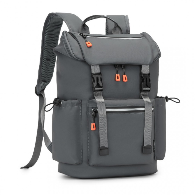 Kono 2404 Městský Batoh 15,6" Šedý s USB