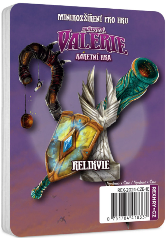 Království Valerie: Karetní hra - Relikvie