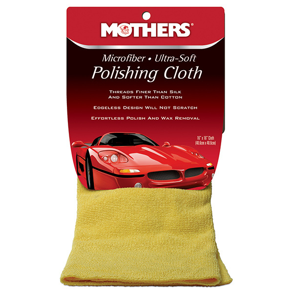 Mothers Polish Mothers Microfiber Ultra-Soft Polishing Cloth - ultra jemná leštící utěrka, 40 x 40 cm