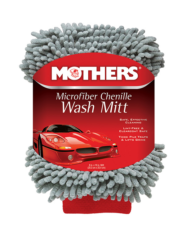 Mothers Polish Mothers Microfiber Chenille Wash Mitt - oboustranná mikrovláknová mycí rukavice