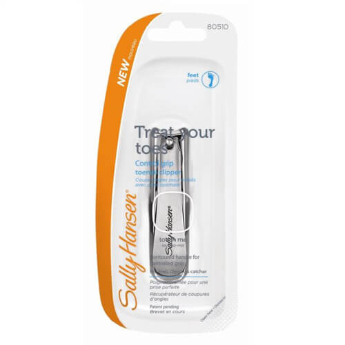 Sally Hansen Treat Your Toes kleštičky na nehty Control Grip Toenail Clipper 1 ks