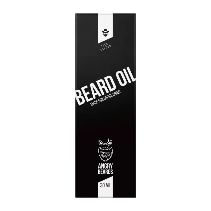 Angry Beards Vyživující olej na vousy Jack Saloon 30 ml