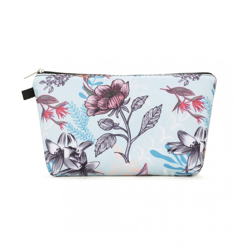 Kosmetická taška Miss Lulu - červená a modrá