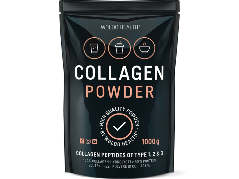WoldoHealth® 100% Hovězí collagen, 1kg