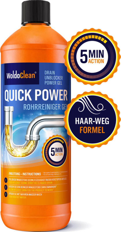 WoldoHealth® WoldoClean® Power čistič odpadu, 1000ml