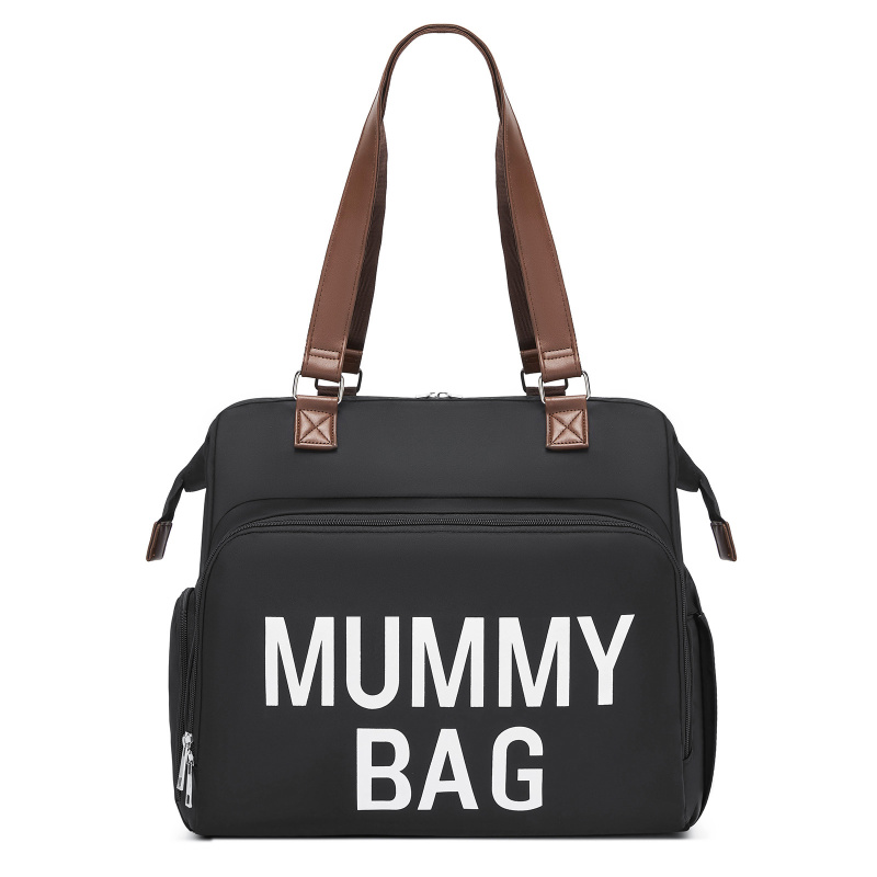 Velká přebalovací taška s přihrádkou na boty Kono - černá