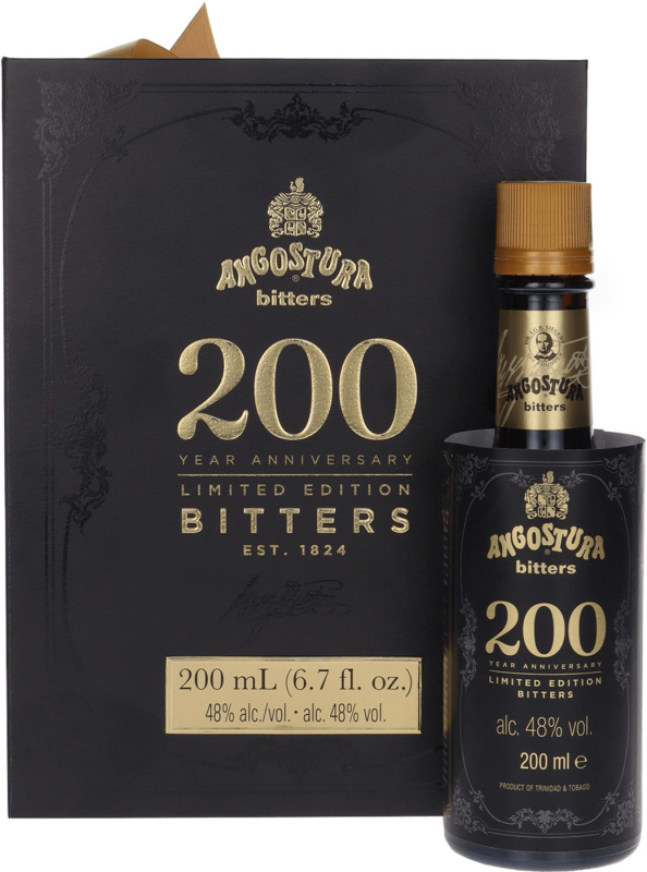 Angostura 200 Year Anniversary Bitters Limited Edition 0,2l 48% (dárkové balení kazeta)