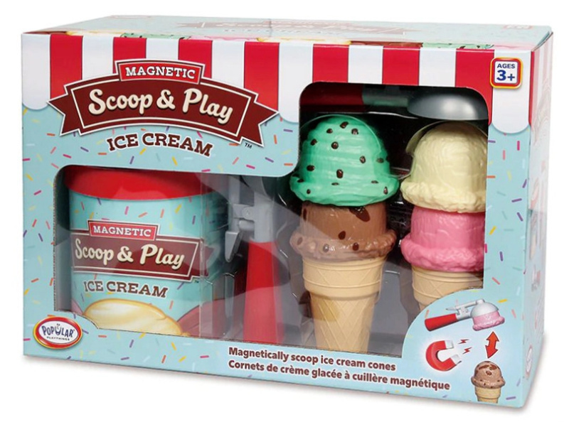 MalBlo magnetická zmrzlinárna – kreativní dětská sada