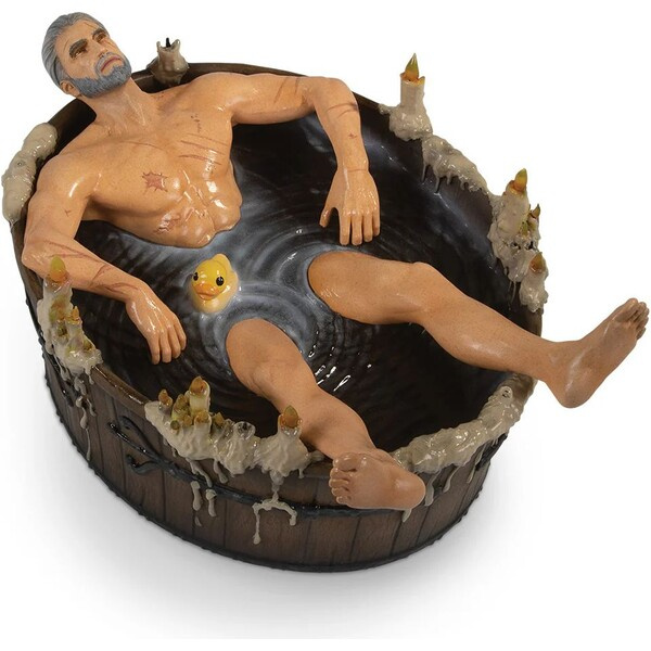 Dark Horse Zaklínač Geralt v kádi 9 cm