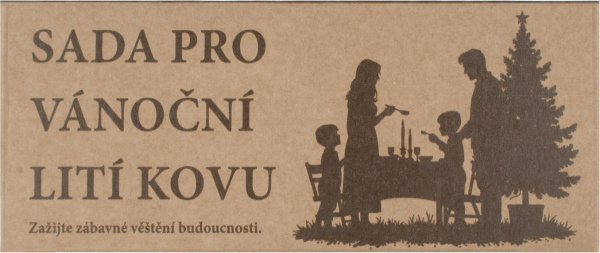 Sada pro vánoční lití kovu - cínu Anděl Přerov s.r.o.