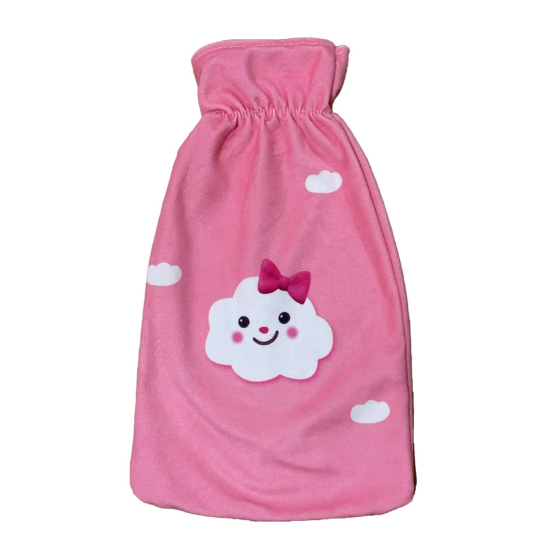 SimplyMed Termofor s fleesovým obalem 2 l Pink