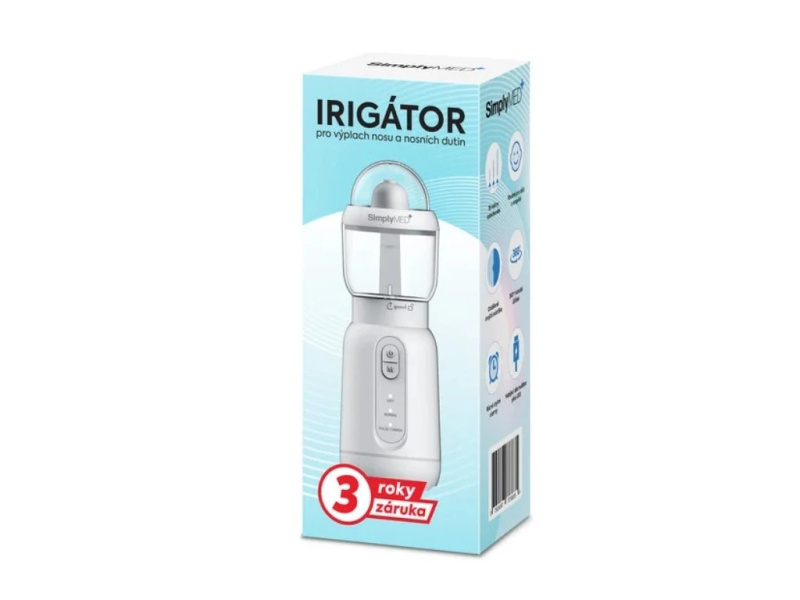SimplyMed Irigátor na výplach nosu a dutin NS1A3