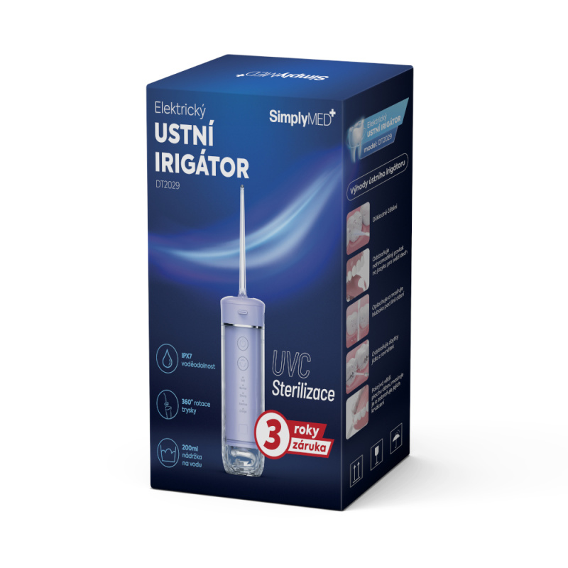 SimplyMed Elektrický ústní irigátor DT2029