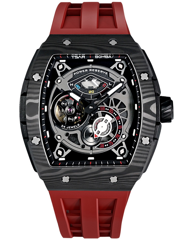 Tsar Bomba TB8210CF-03 Elementar Carbon Fiber Automatic 52mm 5ATM