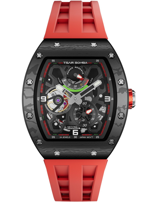 Tsar Bomba TB8212CF-02 Elementar Carbon Fiber Automatic 50mm 5ATM