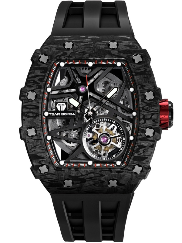 Tsar Bomba TB8209CF-01 Elementar Carbon Fiber Automatic 44mm 5ATM