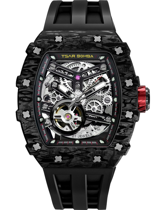 Tsar Bomba TB8208CF-08 Elementar Carbon Fiber Automatic 44mm 5ATM