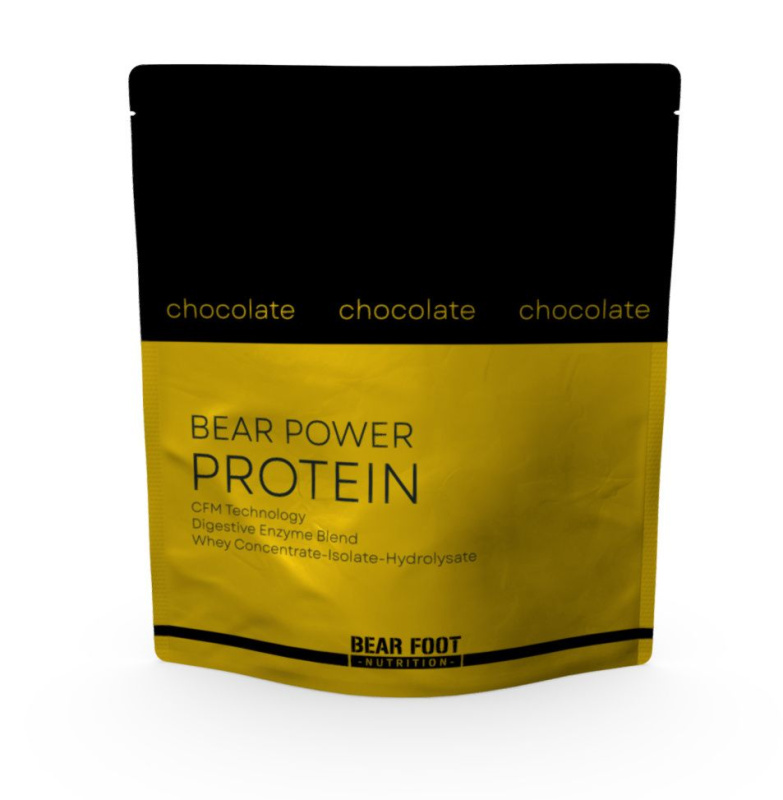 BEAR FOOT Bear Power CFM protein čokoláda 1000 g