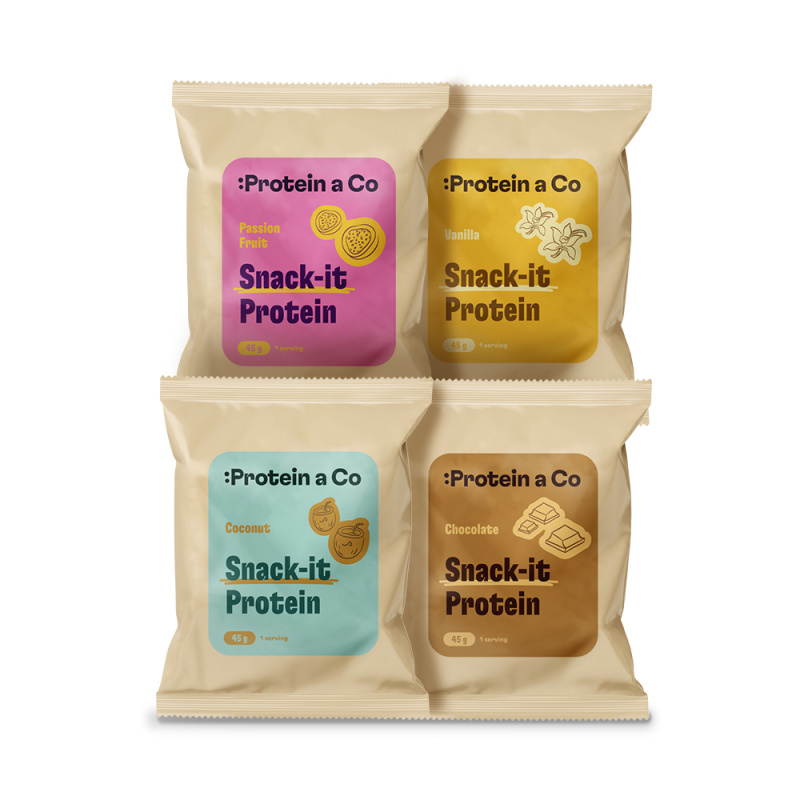 Protein&Co SNACK IT Protein sada vzorků 4 x 45g