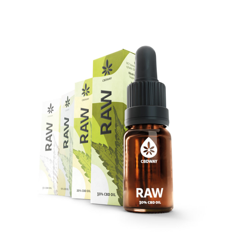 CBD Olej RAW - Natural 30 %
