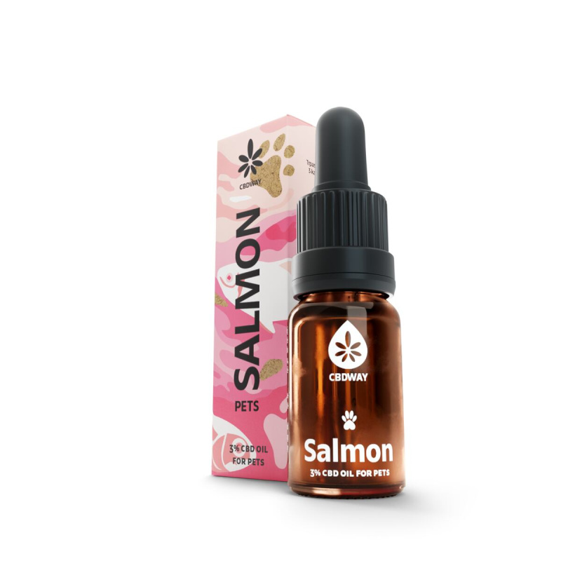 CBD Olej Pro mazlíčky - Losos 3 %