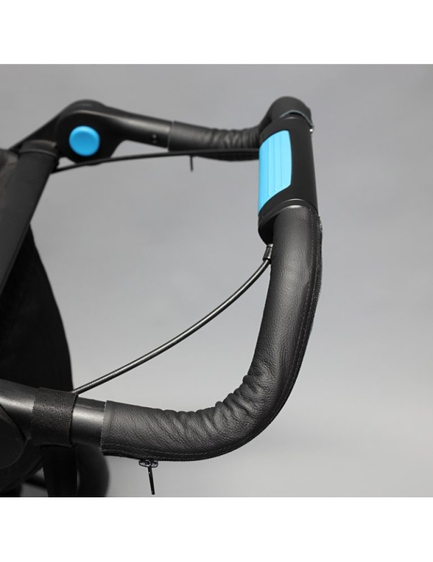 Kidiloo Kožený potah rodičovského madla Thule - hladký