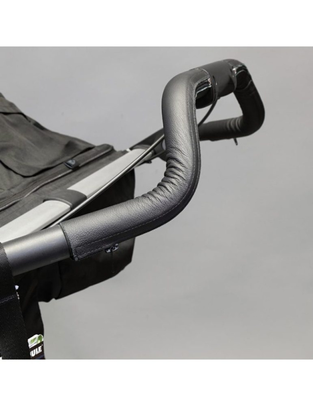 Kidiloo Kožený potah rodičovského madla Thule double - hladký