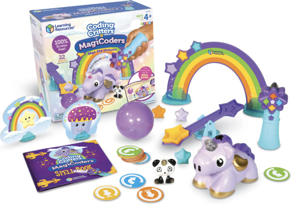 Learning resources - Coding Critters® MagiCoders: Skye the Unicorn – kouzelný jednorožec Learning Resources