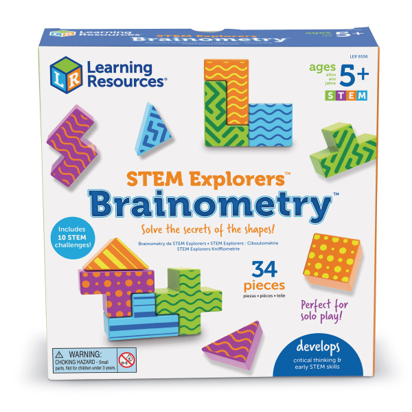 Learning Resources - STEM Explorers™ Brainometrie™ - 3D puzzle Learning Resources