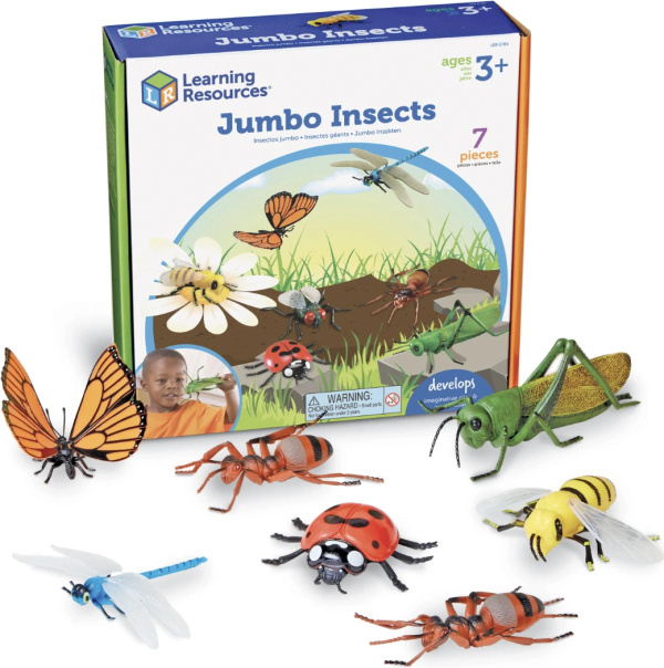 Learning Resources - Jumbo Insects – velké figurky hmyzu pro děti Learning Resources