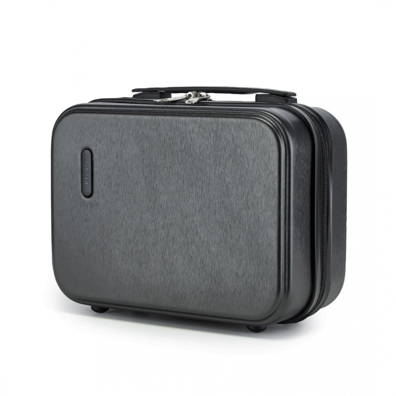 Kono KSK2493 Kosmetický kufřík 30cm Šedá ABS/Polykarbonát
