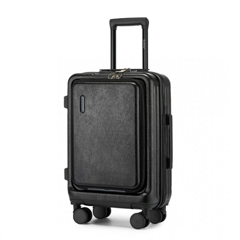 Kono KSK2493 Kufr spinner 55cm Černá ABS/Polykarbonát