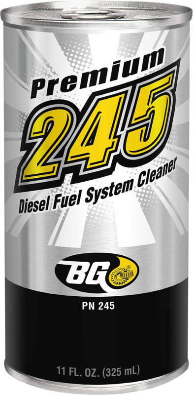 BG | 245 Premium Diesel Fuel System Cleaner 325 ml – čistič vstřikování nafty pro vyšší výkon a nižší spotřebu