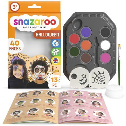 Snazaroo Sada barev na obličej Halloween