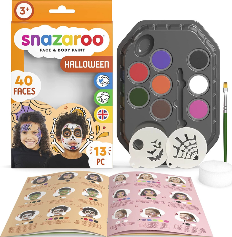 Snazaroo Sada barev na obličej Halloween