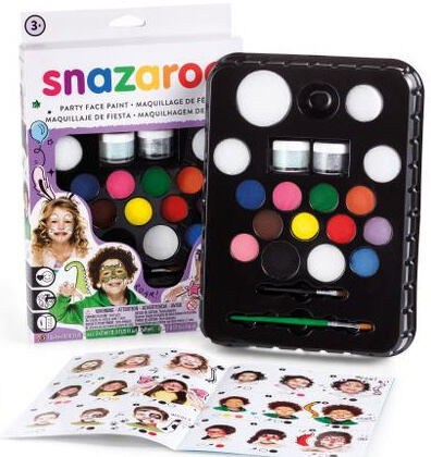 SMT Snazaroo obličejové barvy - Velká sada Party pack