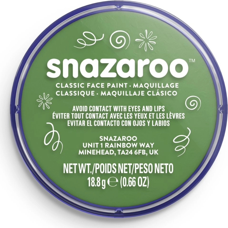 Snazaroo Barva 18ml Zelená trávová Grass Green