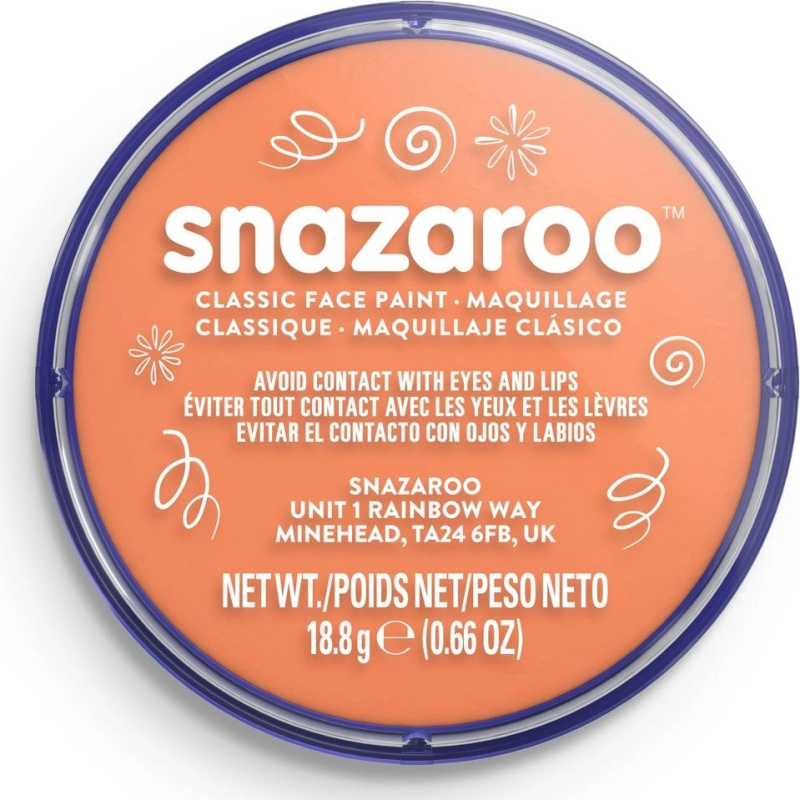 Snazaroo barva 18ml meruňková