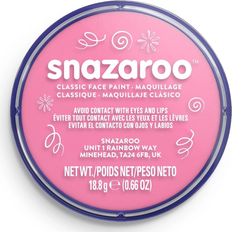 Snazaroo Barva na obličej sv. růžová 18ml