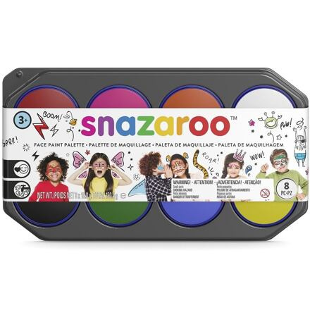 SMT Snazaroo Souprava barev na obličej 8x18ml